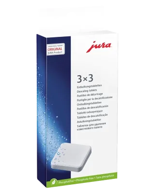 Jura descaling tablets 3x3pcs