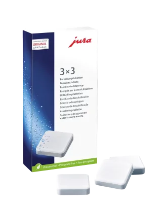 Jura 2-Phase Coffee Machine Descaling Tablets 3x3pcs - 61848