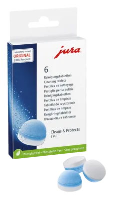 Jura cleaning tablets 25s blister pack