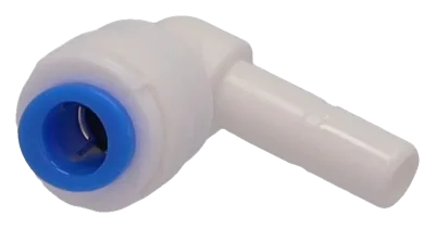 DMFit tube elbow union - 1/4"tube x 1/4"stem