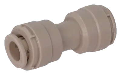 DMFit union connector - 1/4"tube x 1/4"tube