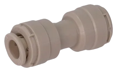 DMFit union connector - 1/4"tube x 1/4"tube