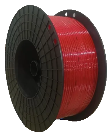 DMFit LDPE 1/4" tube red 1,000ft roll