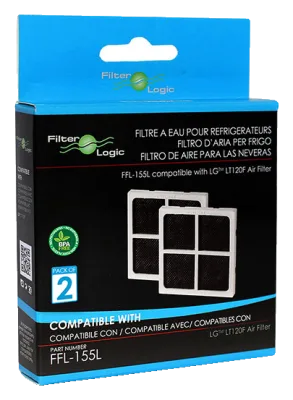 FilterLogic LG_LT120F compatible air filter - twin pack