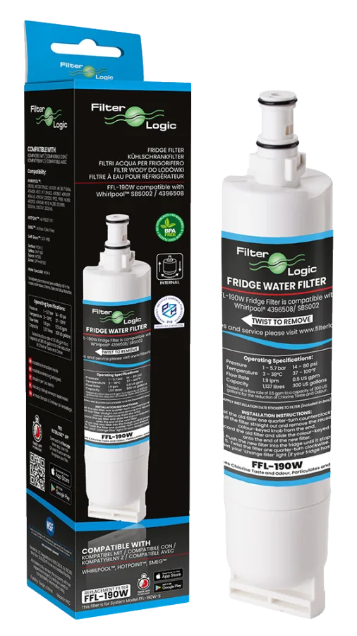 FilterLogic Whirlpool SBS002 compatible