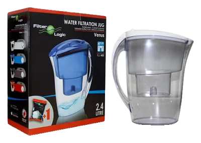 FilterLogic water filter jug with 3 Maxtra compatible filters