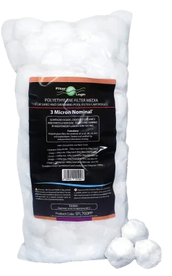 Polypropylene pool filtration balls 700g bag