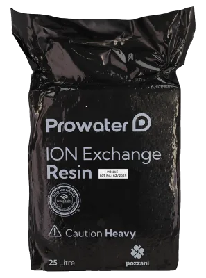 Pozzani ProWater MB115 demin resin 25 lites (<300ppm)