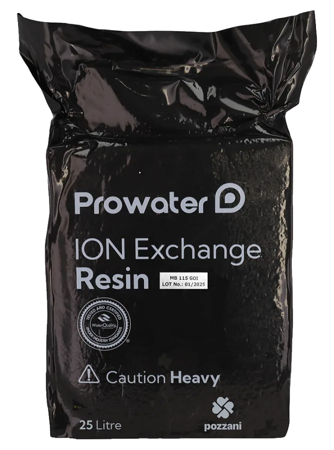 Pozzani ProWater MB115 colour change demin resin 25 litres