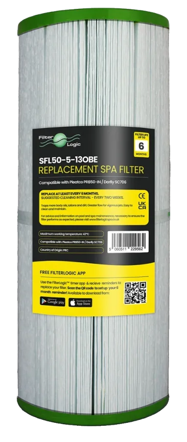 FilterLogic spa cartridge-compatible with PRB50IN-SC706