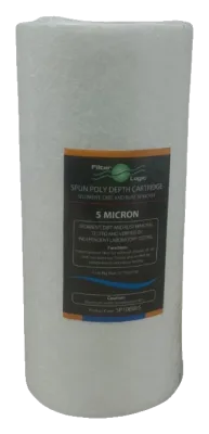 FilterLogic 10" Big Blue spun PP filter 5 mic