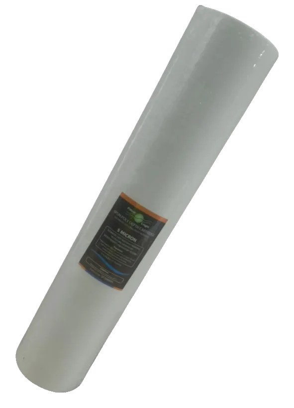 FilterLogic 20" Big Blue spun PP filter 5 mic