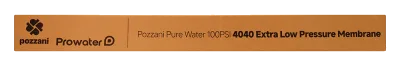 Pozzani ProWater RO membrane 4040 100psi